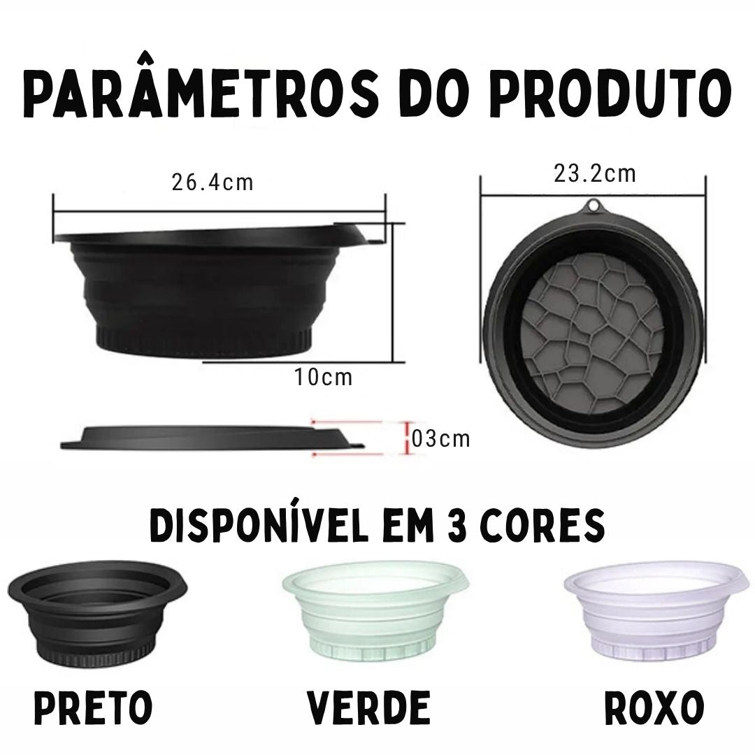 IceFocus™ - Bacia de Gelo Dobrável para Rosto