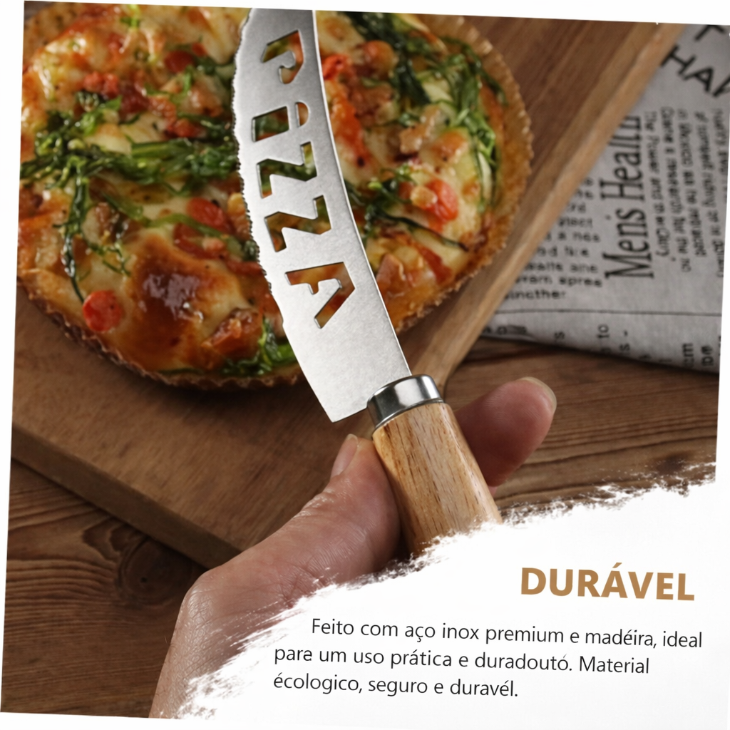 Kit Cortador de Pizza Premium – Corte Perfeito Sempre!