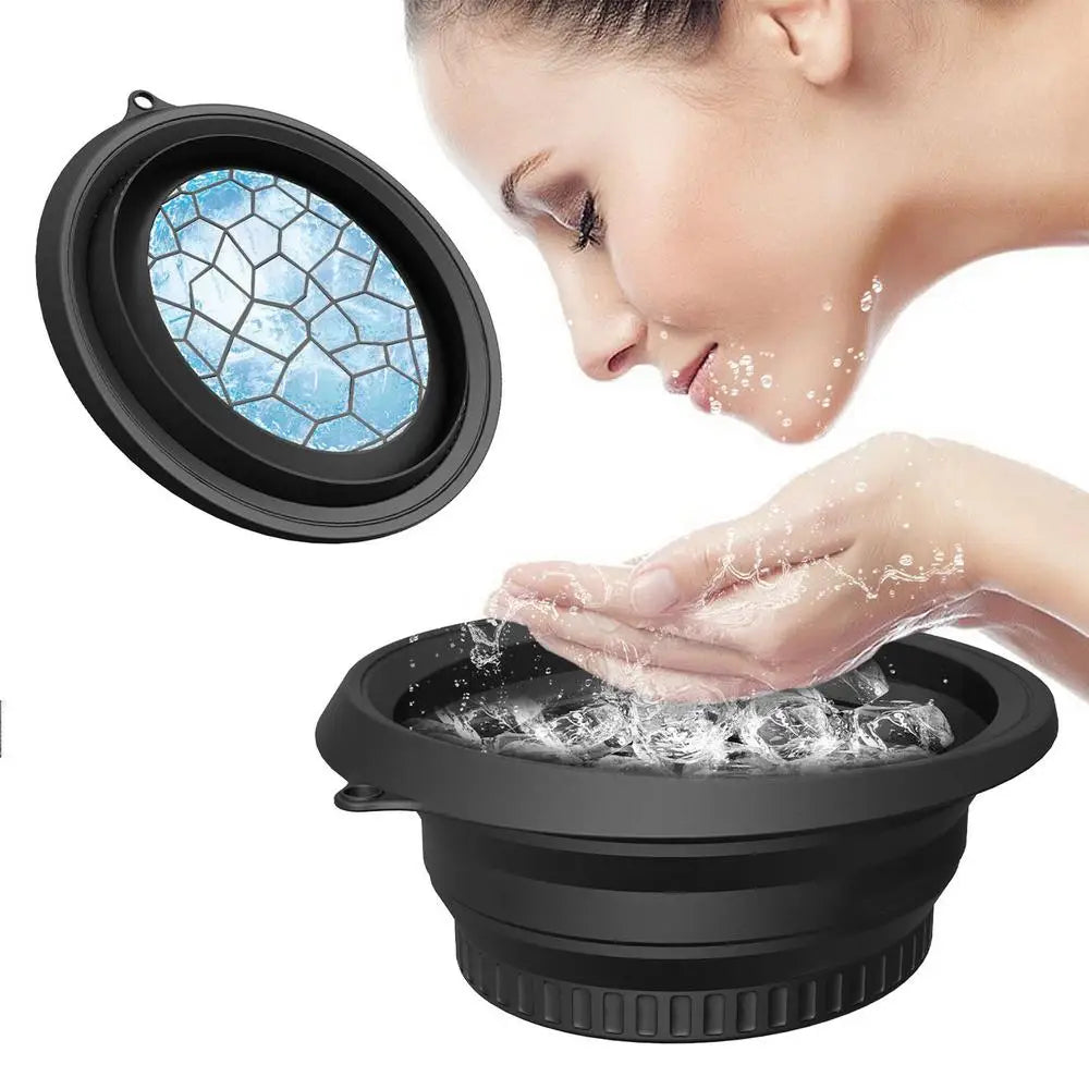 IceFocus™ - Bacia de Gelo Dobrável para Rosto