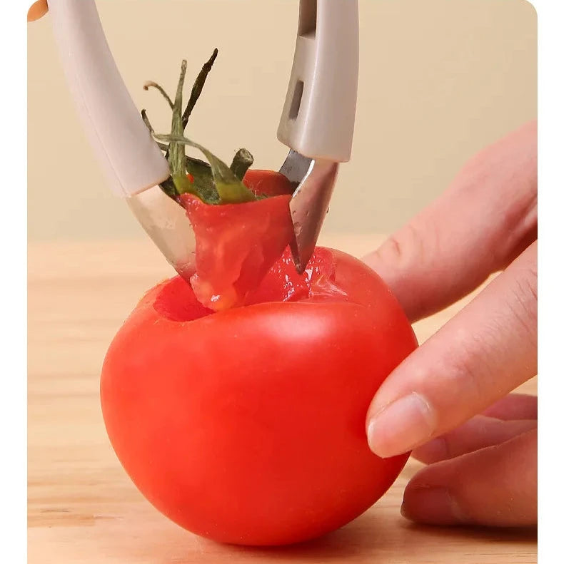 FruitEasy™ – Removedor Inox prático para Frutas e Legumes