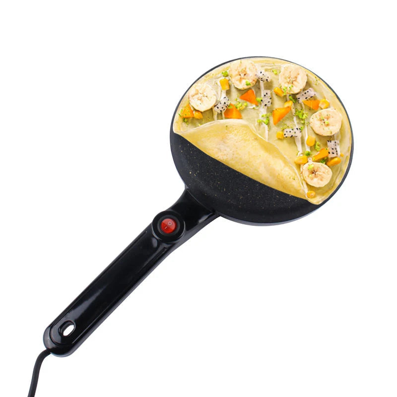Máquina Elétrica de Crepes Antiaderente 110V/220V