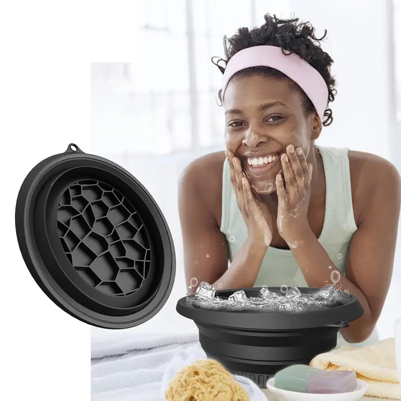 IceFocus™ - Bacia de Gelo Dobrável para Rosto