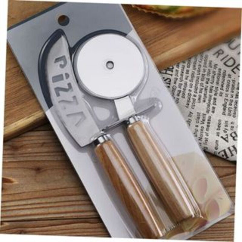 Kit Cortador de Pizza Premium – Corte Perfeito Sempre!