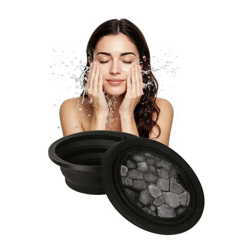 IceFocus™ - Bacia de Gelo Dobrável para Rosto