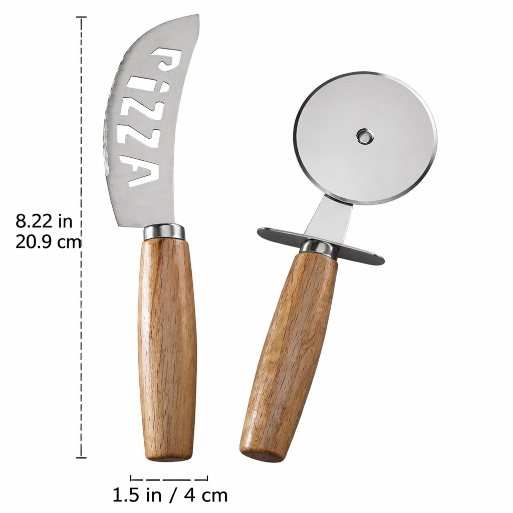 Kit Cortador de Pizza Premium – Corte Perfeito Sempre!