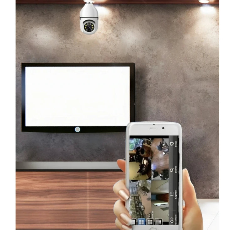 Câmera IP Lâmpada Smart Wi-Fi Full HD