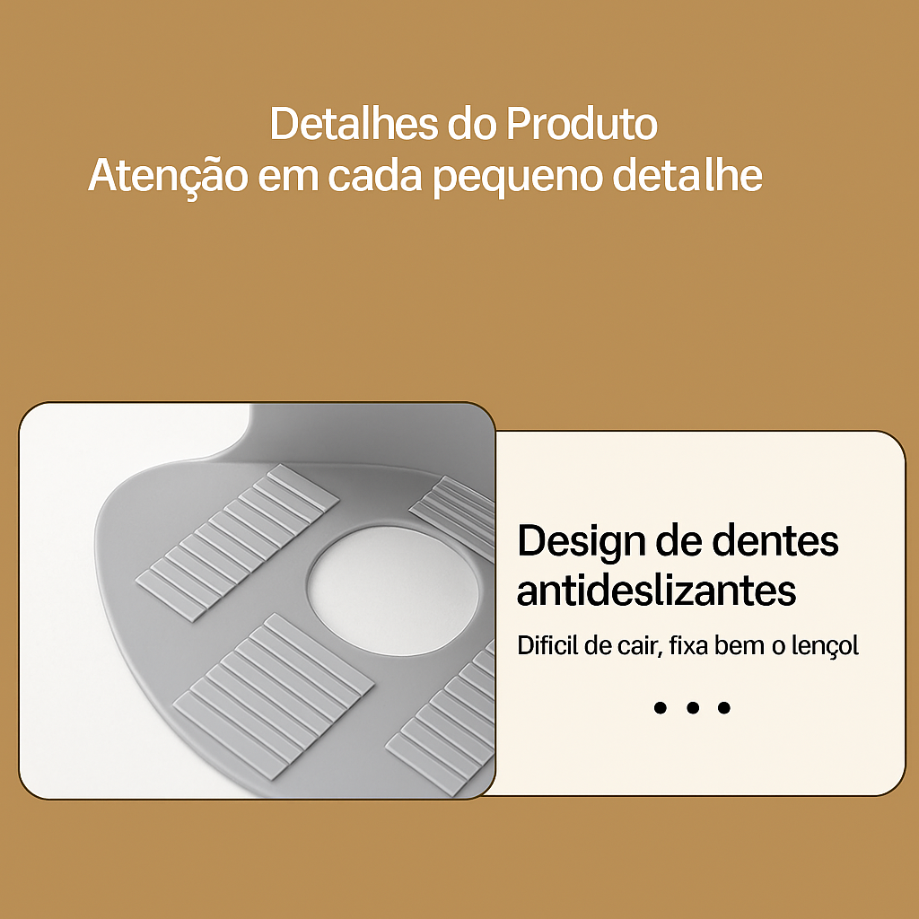 Grampos de Fixação de Lençóis