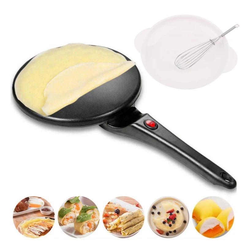 Máquina Elétrica de Crepes Antiaderente 110V/220V
