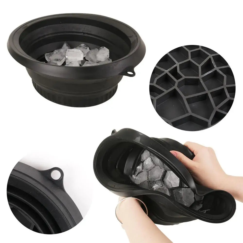 IceFocus™ - Bacia de Gelo Dobrável para Rosto