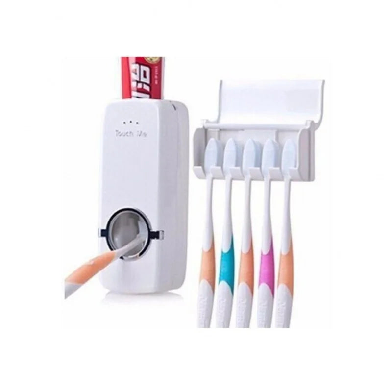 Dispenser de Creme Dental com Suporte para Escovas