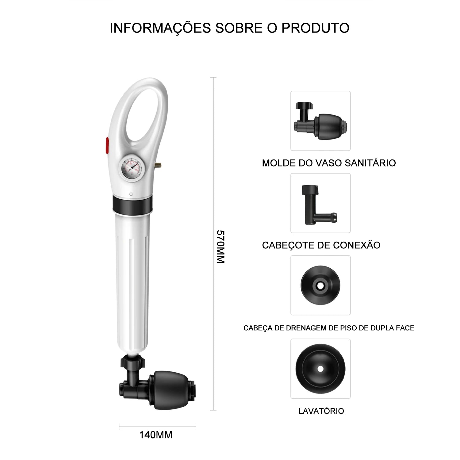 Desentupidor de Alta Pressão PowerClean