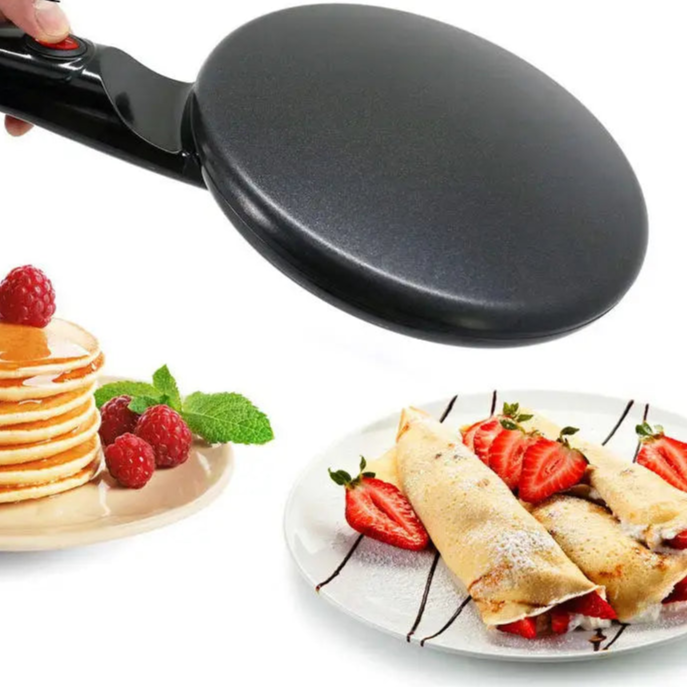 Máquina Elétrica de Crepes Antiaderente 110V/220V
