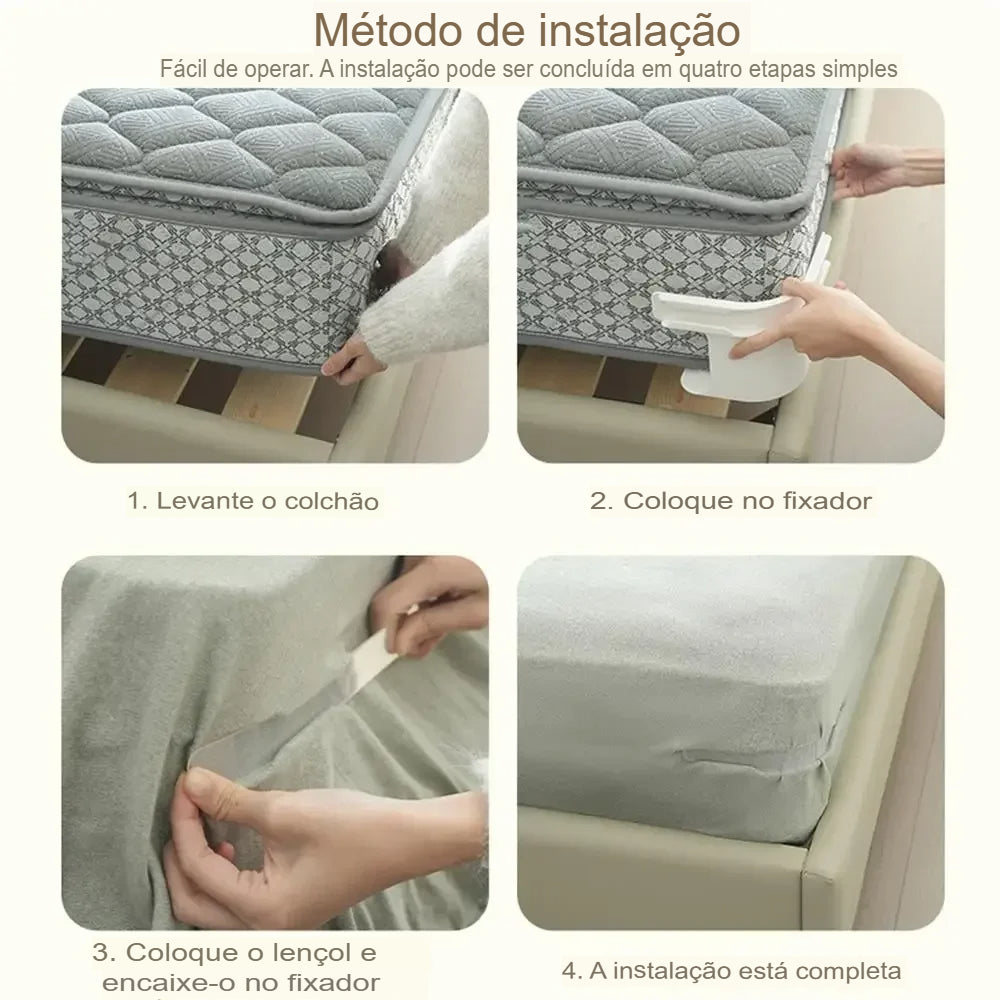 Grampos de Fixação de Lençóis