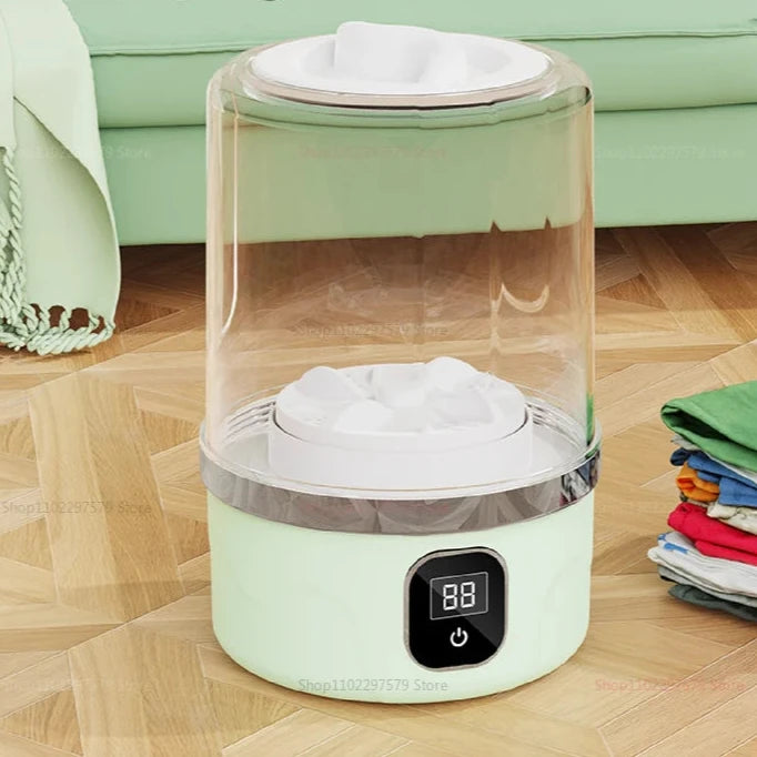 Mini Máquina de Lavar Portátil