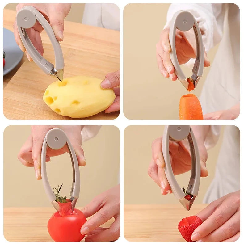 FruitEasy™ – Removedor Inox prático para  Frutas e Legumes