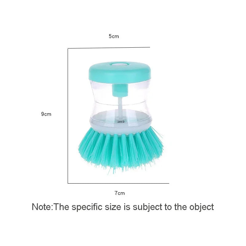 Escova com Dispenser de Sabão para Louças