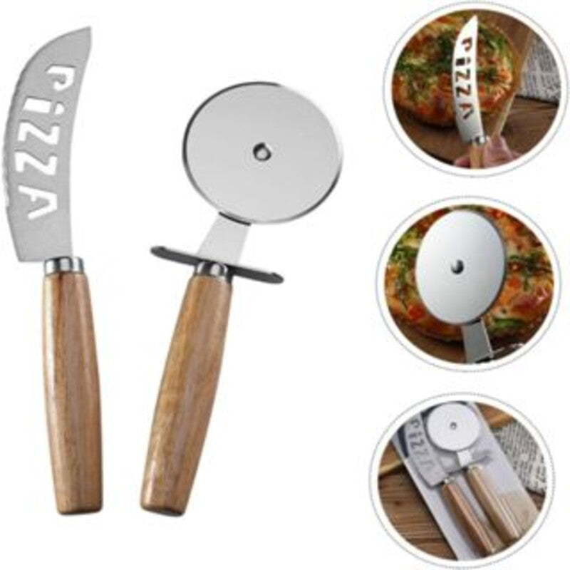 Kit Cortador de Pizza Premium – Corte Perfeito Sempre!