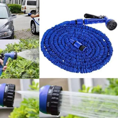 Mangueira Mágica Expandível com Esguicho 7 Funções para Jardim e Casa