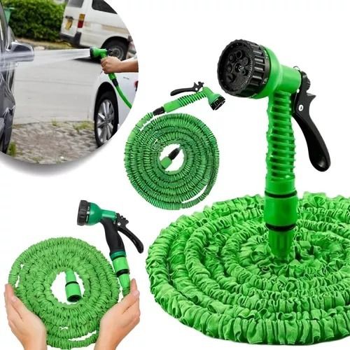 Mangueira Mágica Expandível com Esguicho 7 Funções para Jardim e Casa